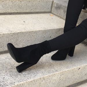 Steve Madden suede ankle boots